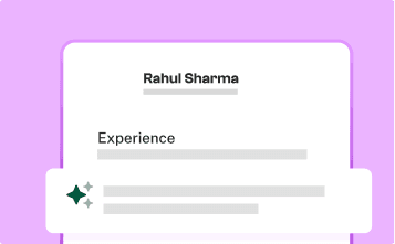 Candidate Profile Creation